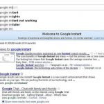 How Google instant search affects SEO