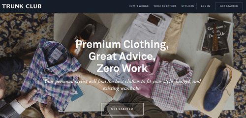 Trunk Club Subscription Ecommerce Service 