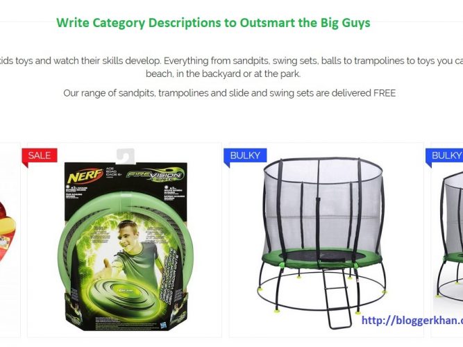 Category Descriptions gives you better SEO value - Ecommerce SEO Tip