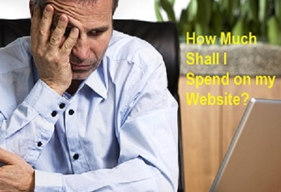 How much shall I spend on my website -
