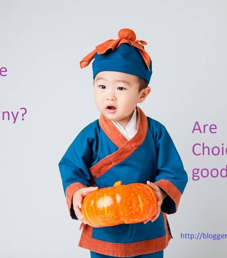 Are choices good for you